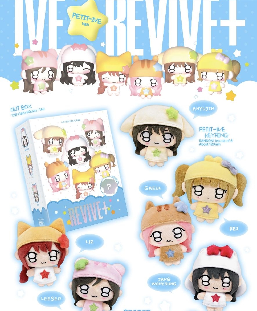 ive 正規二 娃專 可排順序