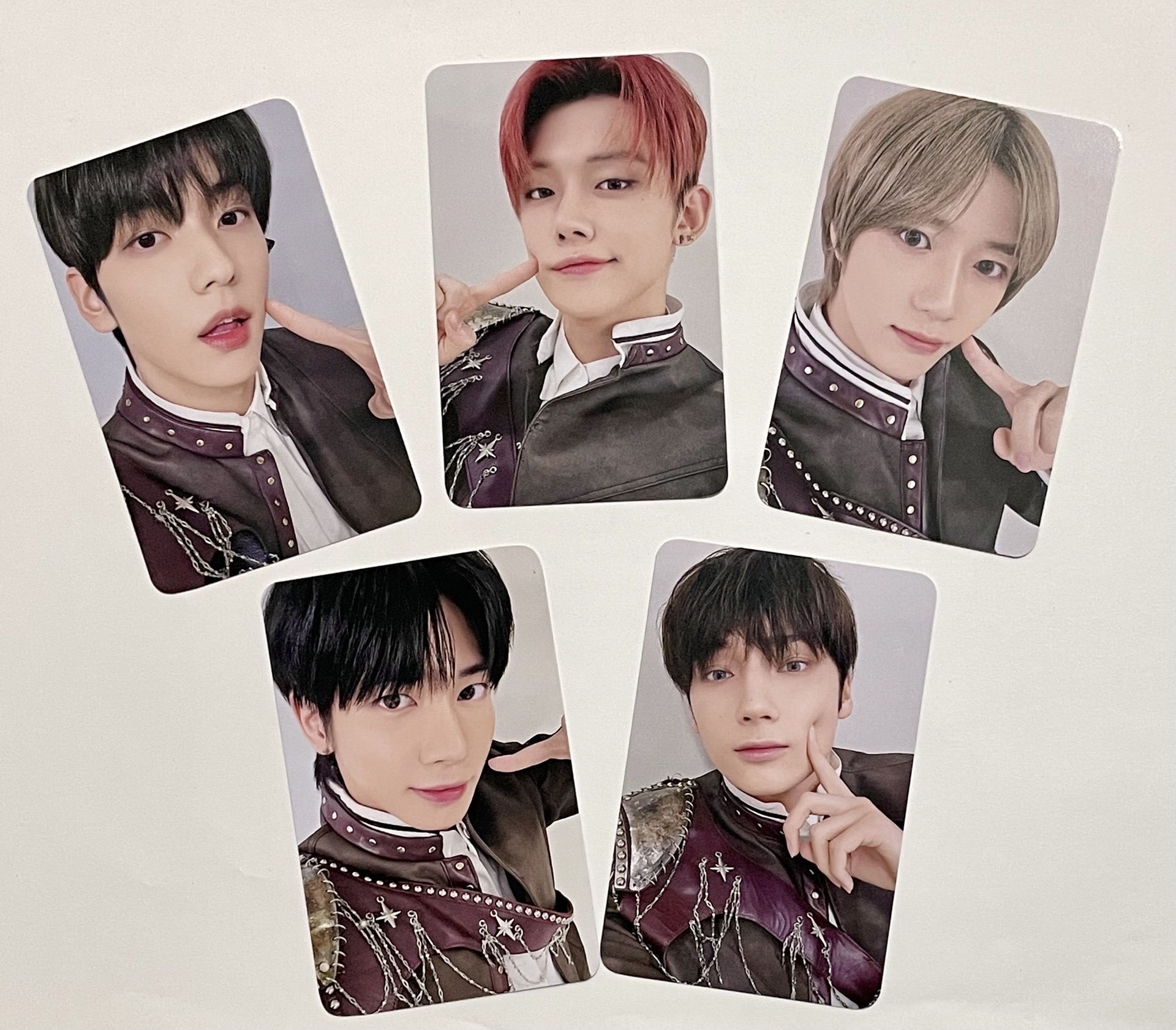 TXT 迷七DMM4.0簽售特典卡五成員一套