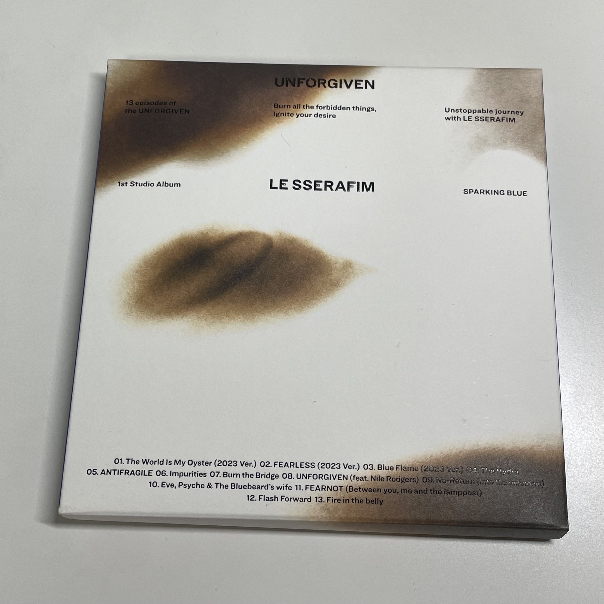 LE SSERAFIM-UNFORGIVEN sparking blue版空專