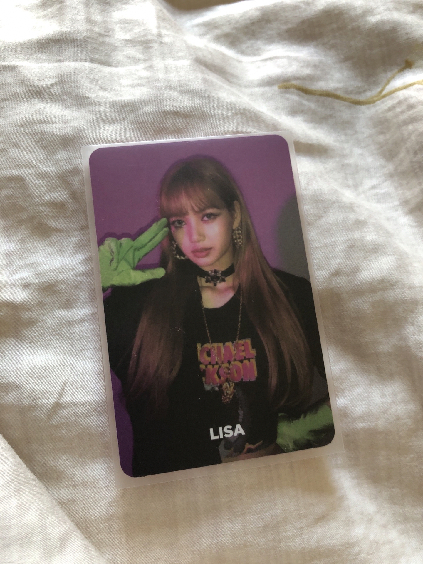 Square Up 專輯卡 Pink ver.1