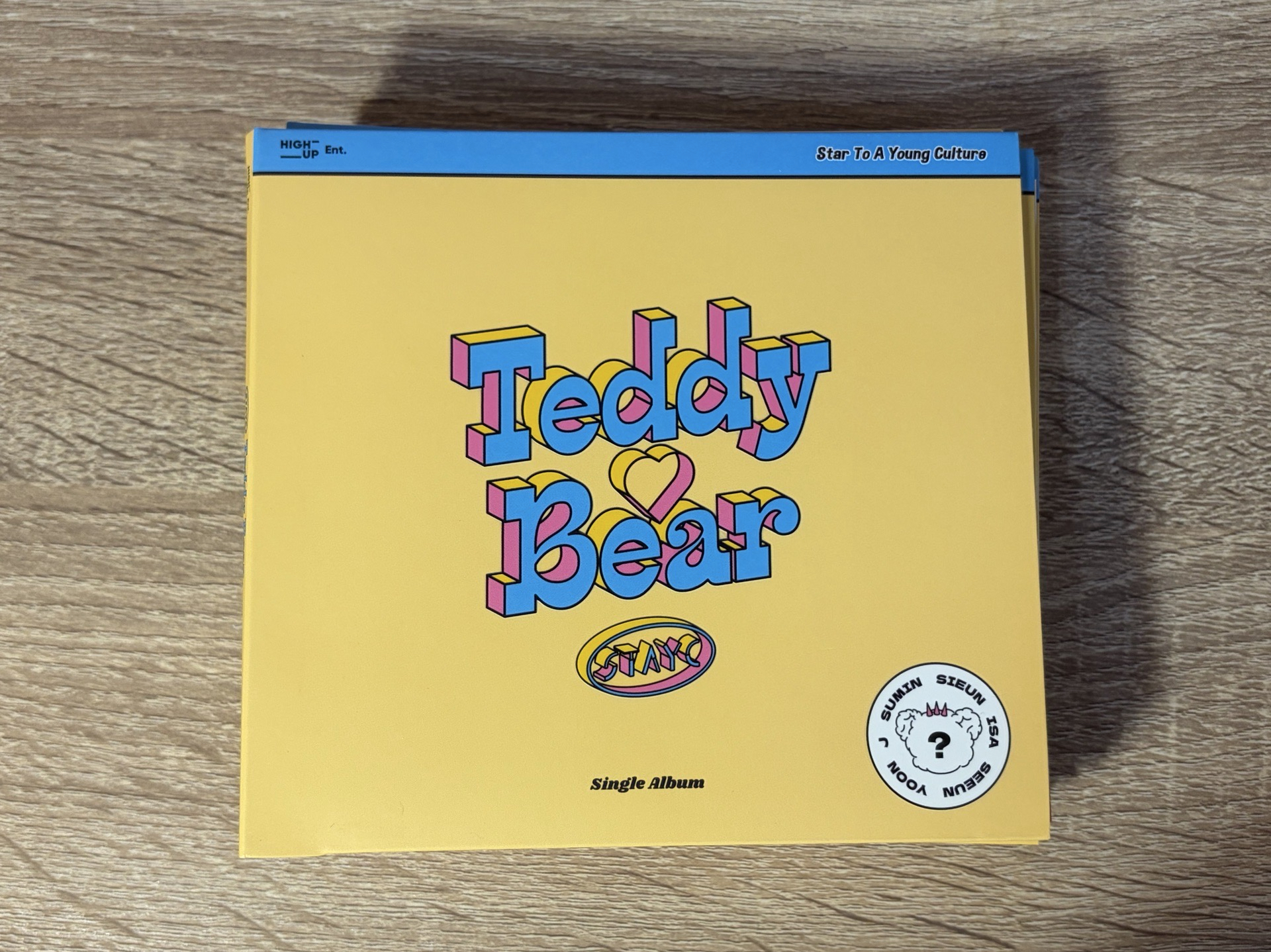 STAYC 泰迪熊 單封空專