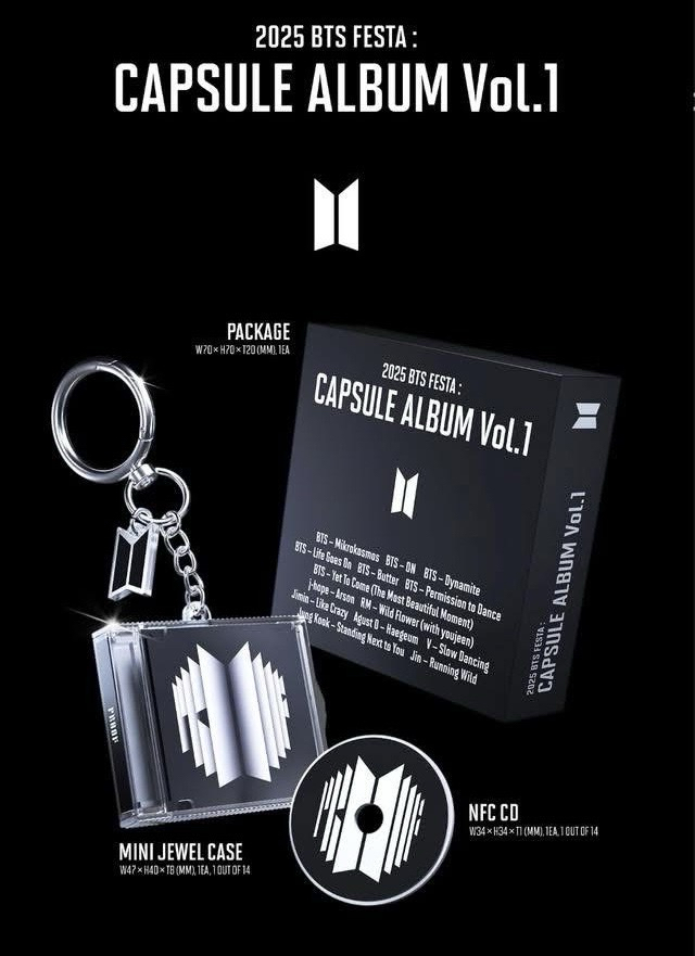 2025 FESTA NFC專輯吊飾-BE