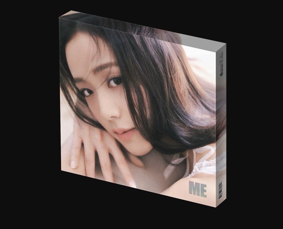 Jisoo 金智秀紫膠含小卡（鋼絲球秀）