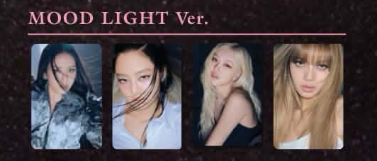 BLACKPINK-DEADLINE MOOD LIGHT Ver.小卡+沙漏本體（預購）