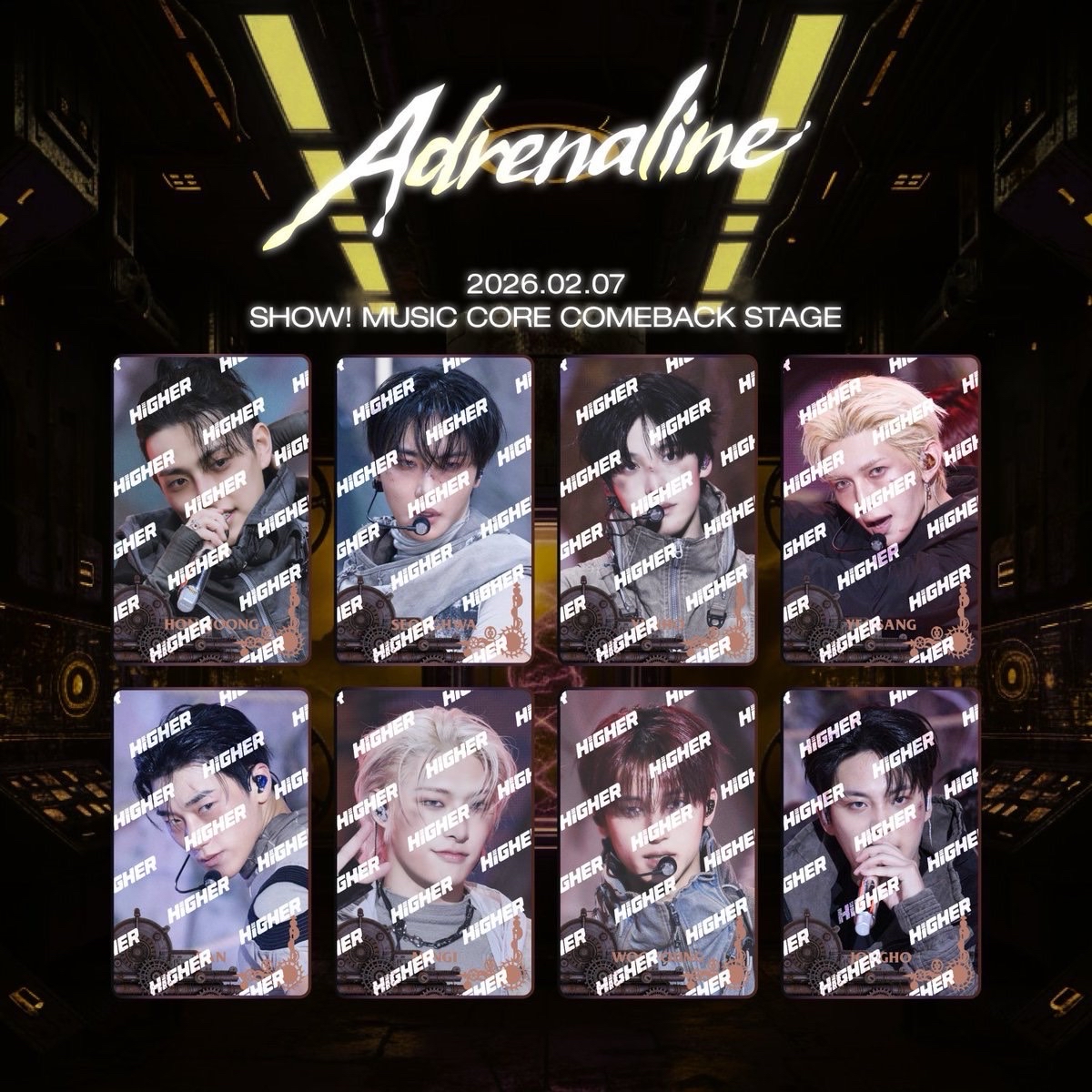 HIGHER Adrenaline 星 單卡