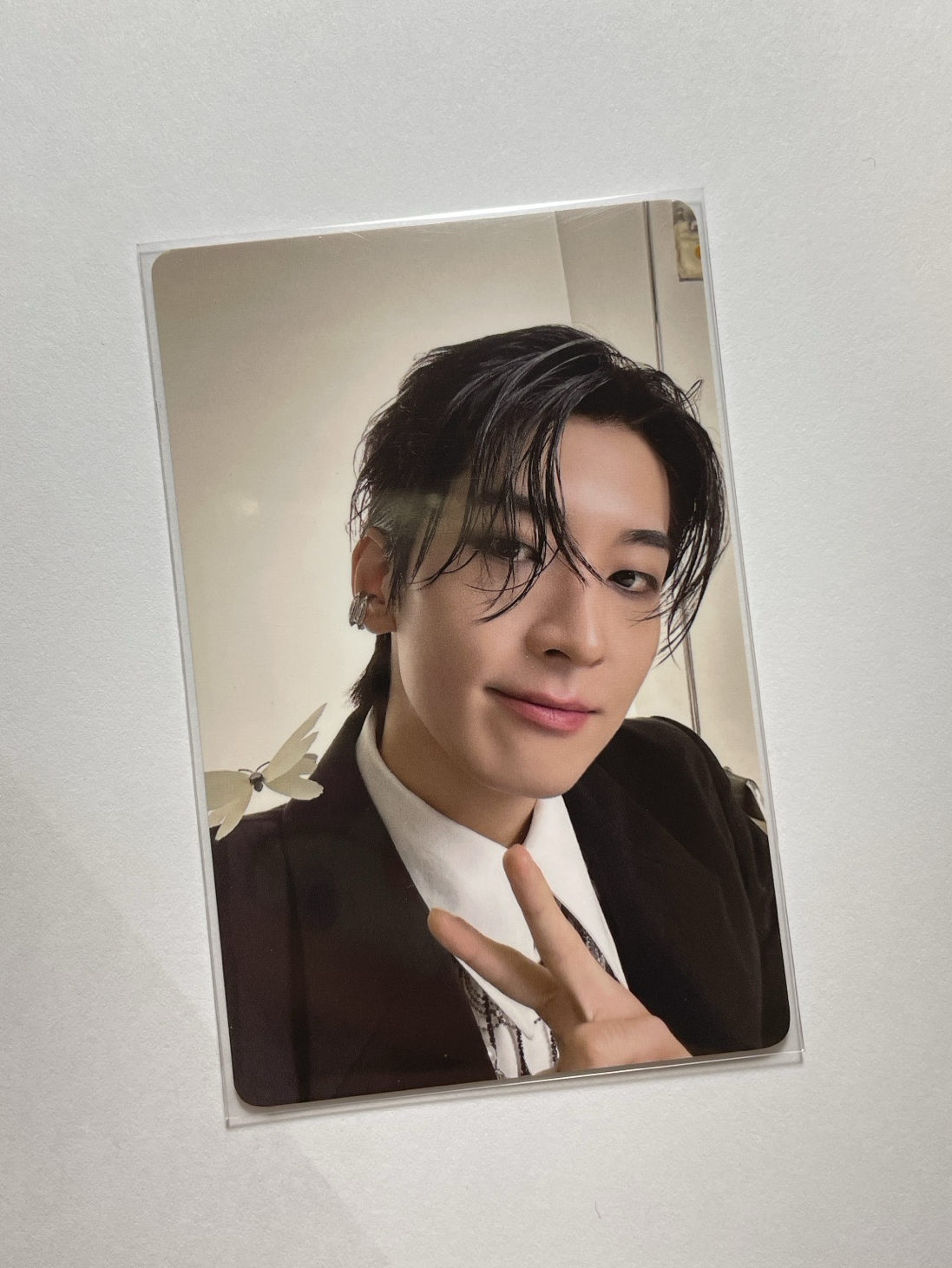 全圓佑 - 跟蝴蝶拍照✌🏻