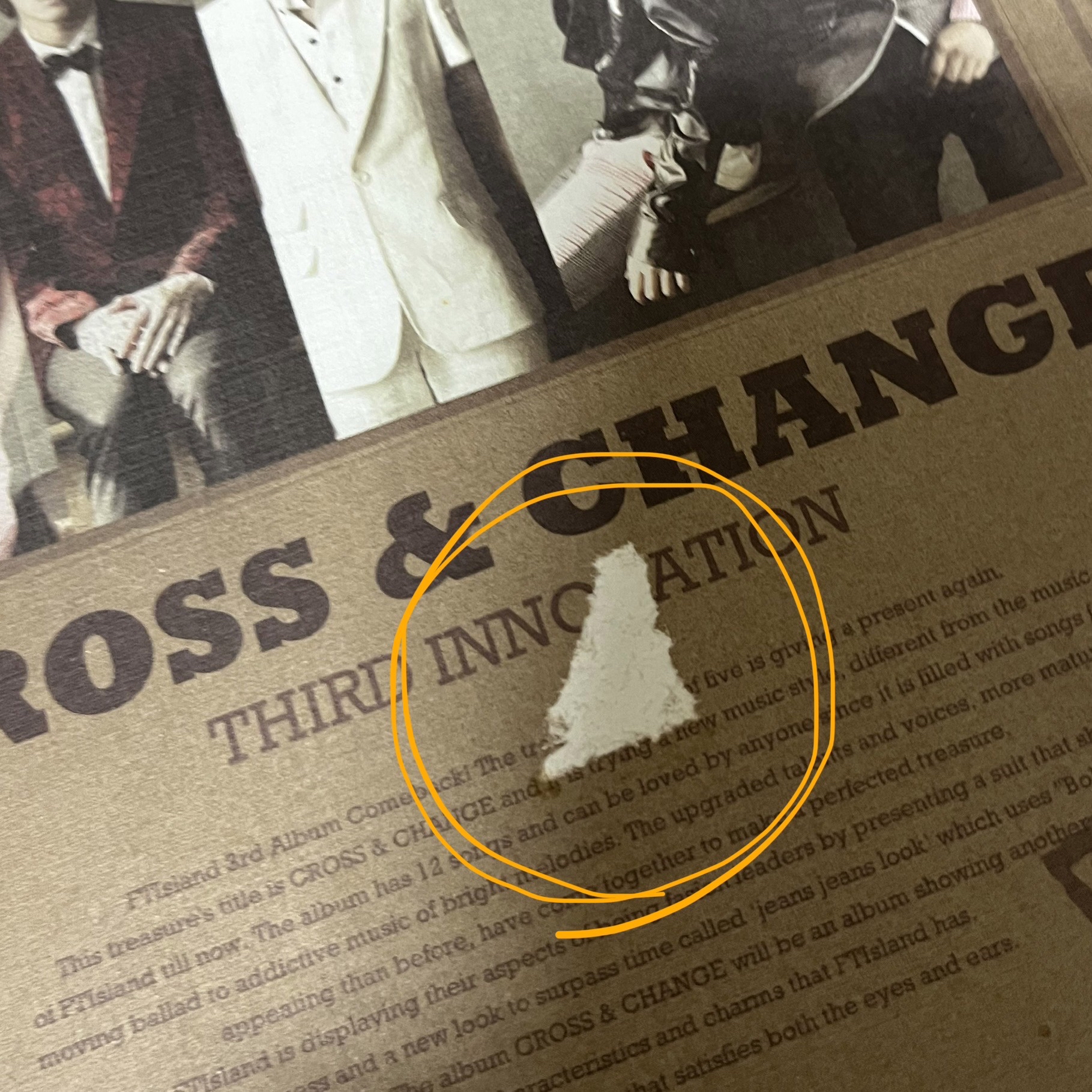 FTISLAND 正三 CROSS&CHANGE