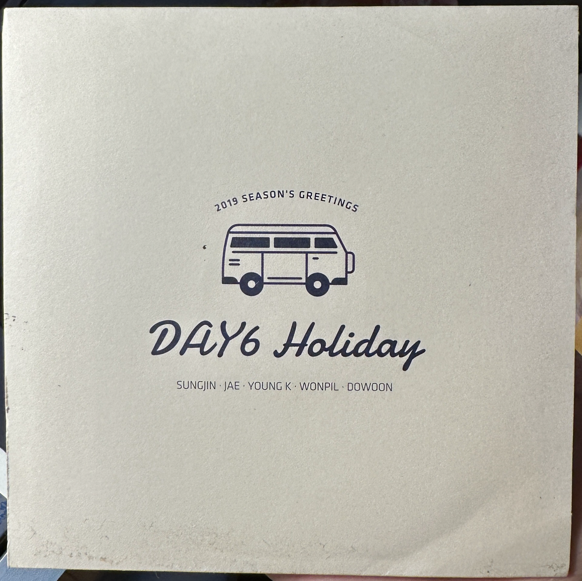 DAY6 2019年曆明信片+DVD
