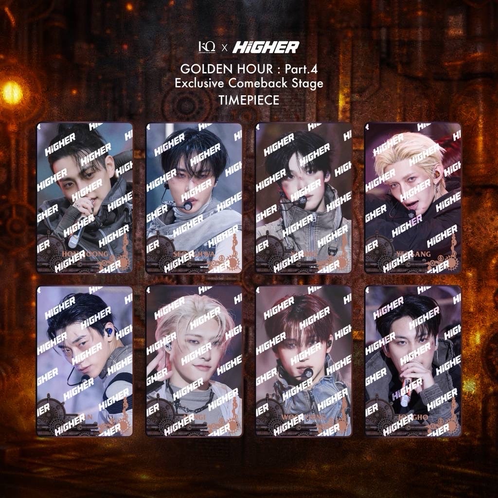 HIGHER 回歸舞台小卡