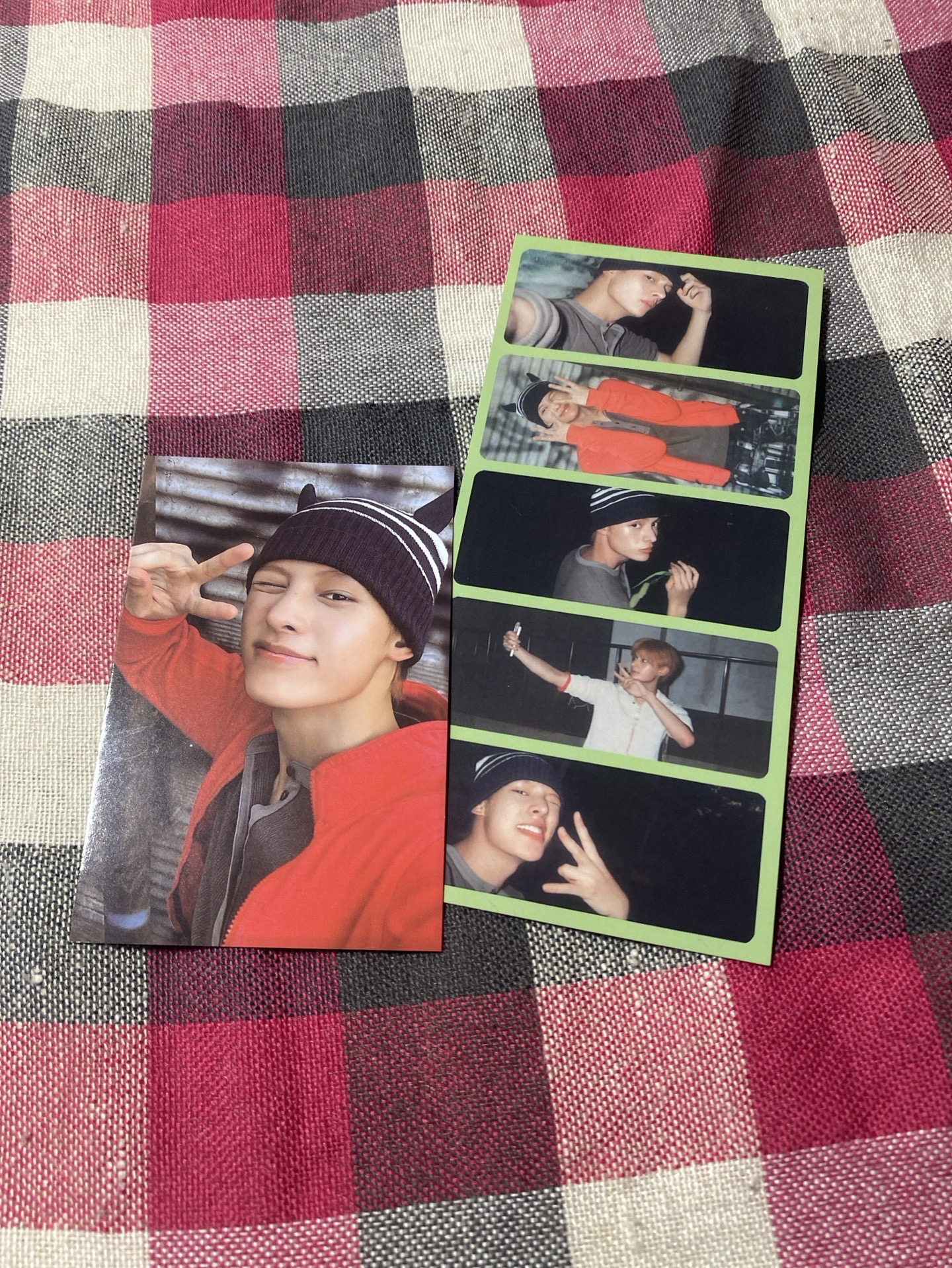 26年曆 wvs 特典卡 +26年曆 年曆卡 五宮格可對光 martin 大損