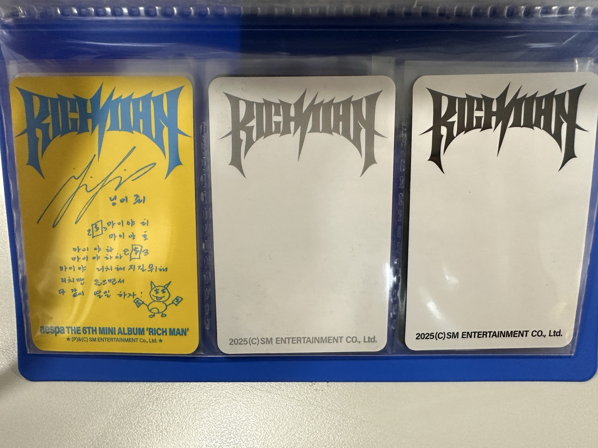 aespa NINGNING 寧寧 各種小卡