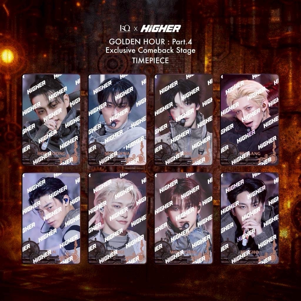 Higher特典卡（多版）❗️請看清楚版本和內文再下單❗️