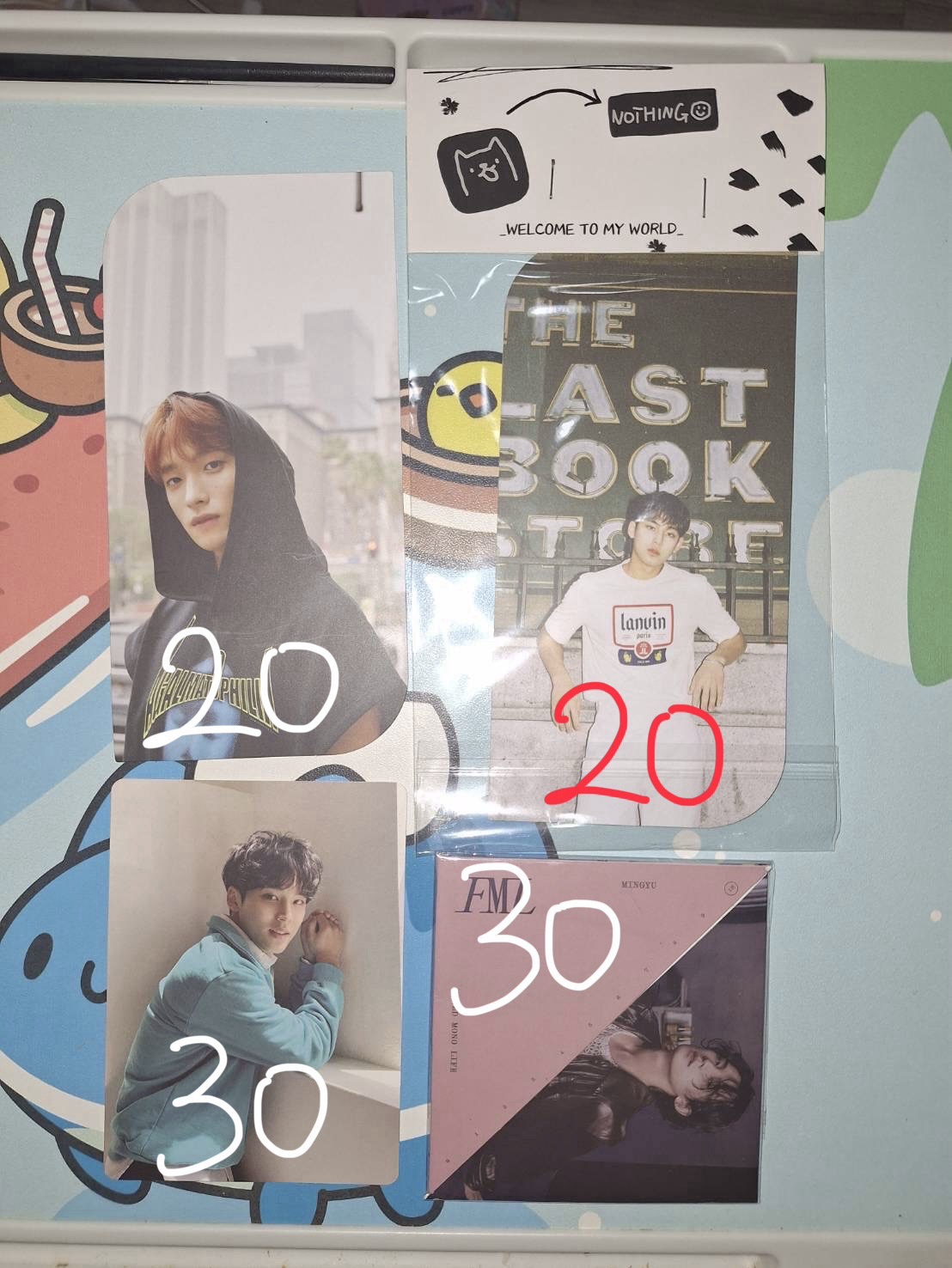 SVT 空專、雜誌、專輯內容物單賣