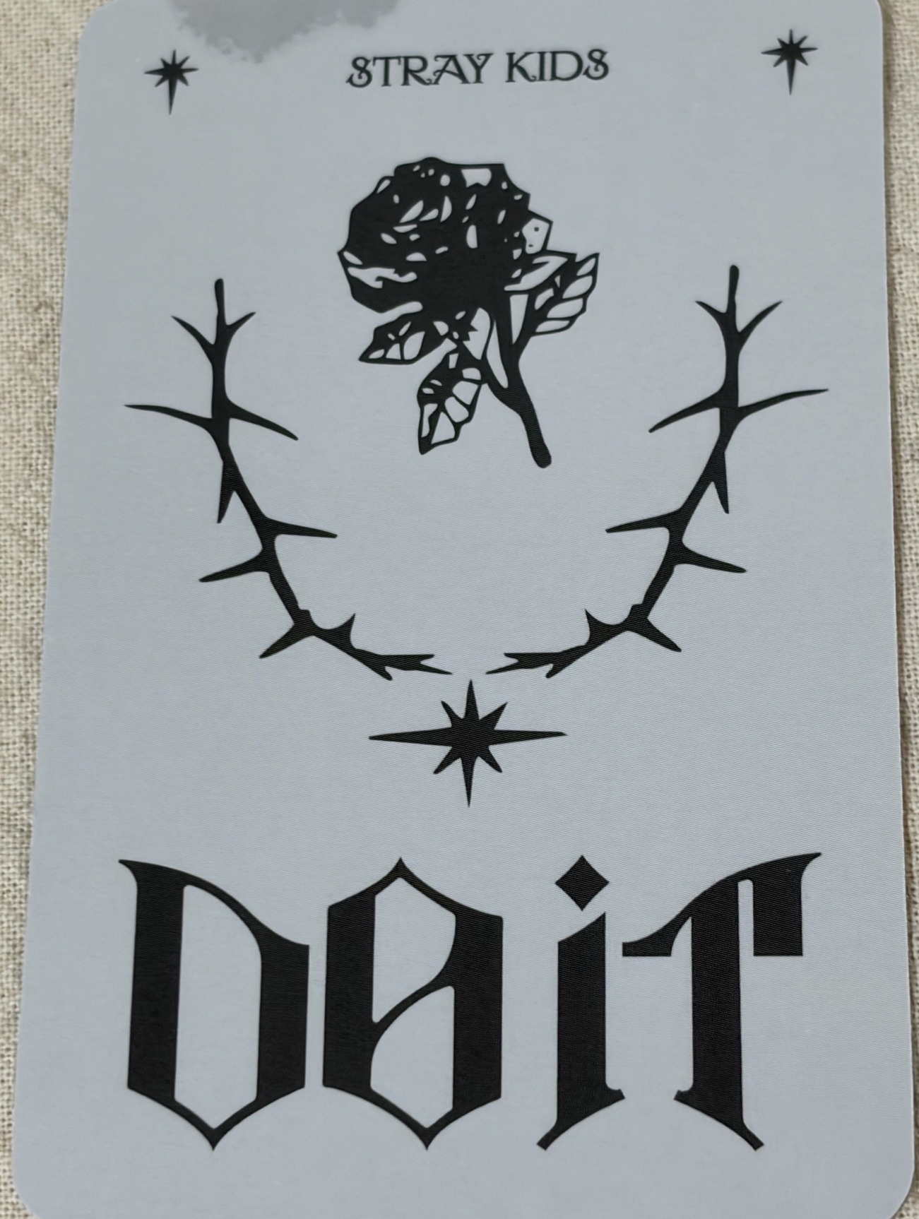 (有大瑕，請注意）DO IT 專輯卡 Evil SKZOO Speaker ver. 預售禮