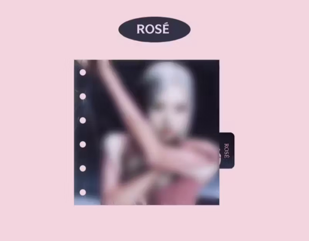 ROSÉ 封面索引冊