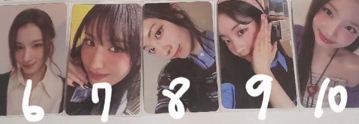 TWICE 10週年單封專卡