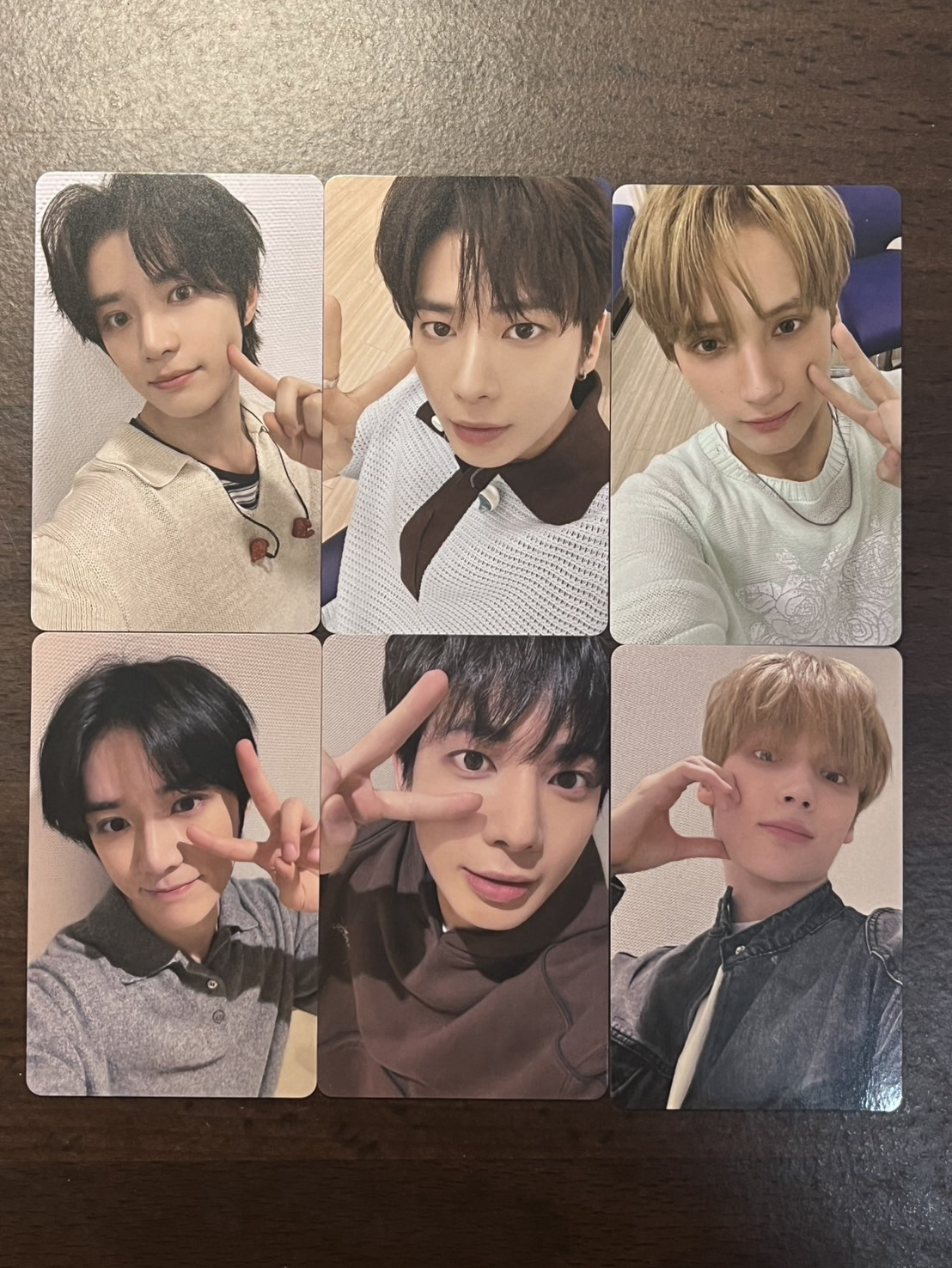 TXT 正規四環球單封特典、2.0幸運卡