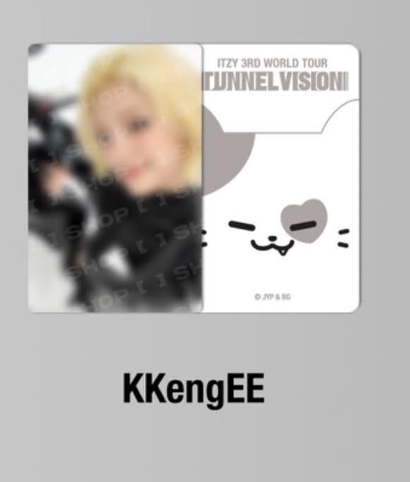 ITZY禮志三巡筆電包卡