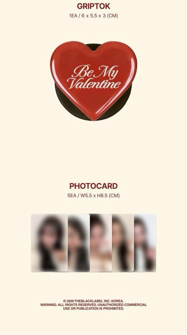 Meovv 情人節支架組卡