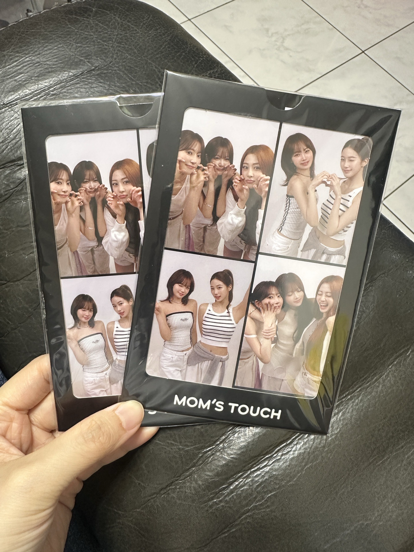 LESSERAFIM MOMS TOUCH 炸雞代言 人生四格