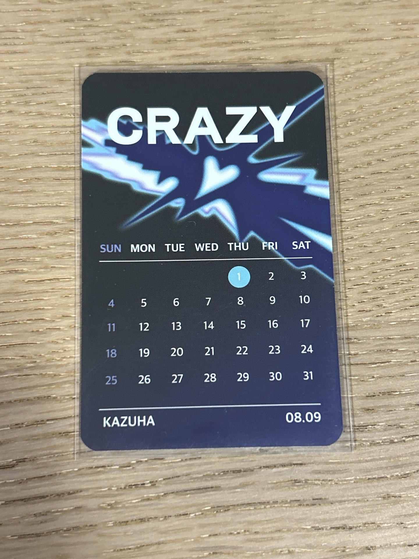 一葉生日卡背（廠商印成采源生日版）