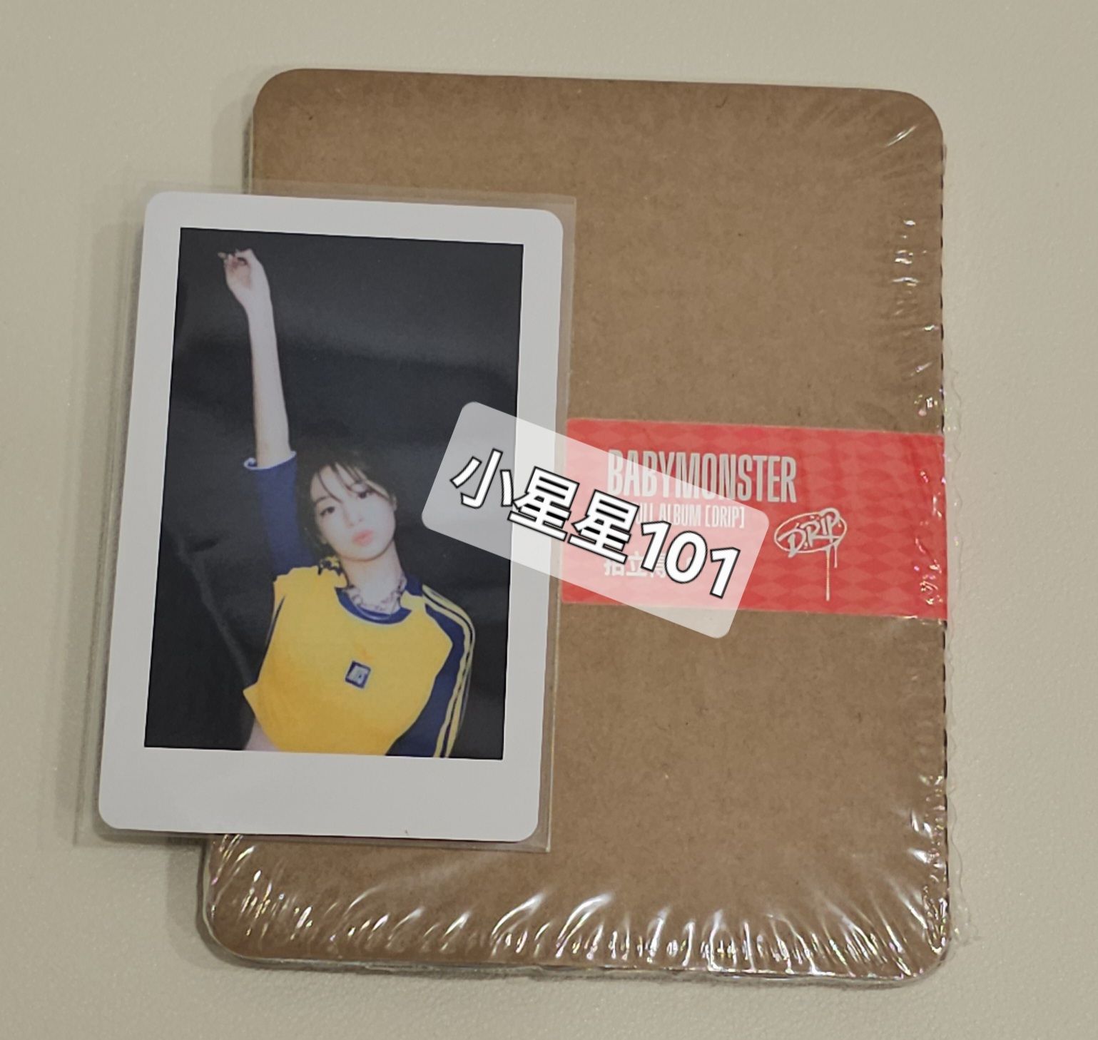 Drip京東1.0拍立得黃衣雅賢未拆