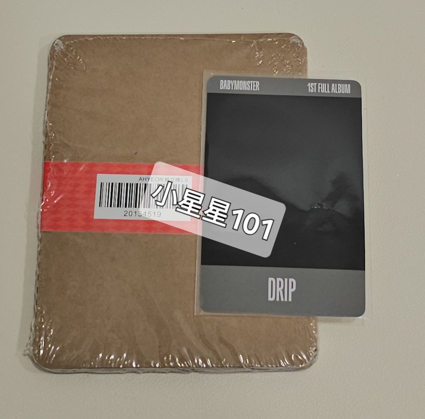 Drip京東1.0拍立得黃衣雅賢未拆