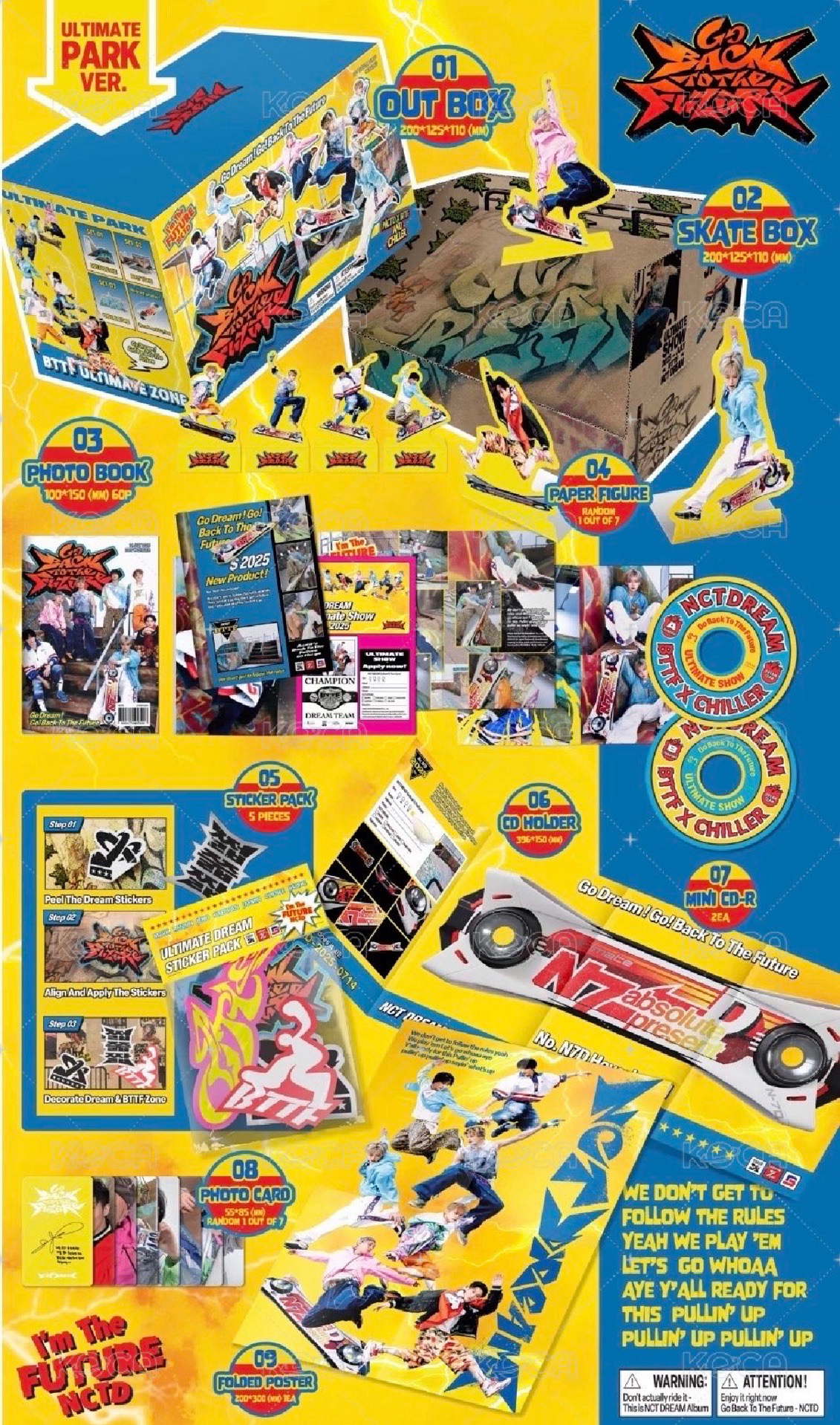 NCT DREAM 正規5輯 ULTIMATE PARK版