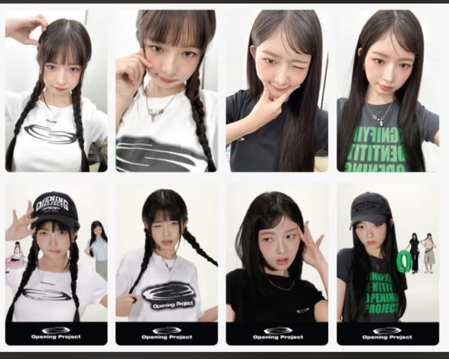 IVE REI OPENING PROJECT 代言小卡 雙面卡 一套四張