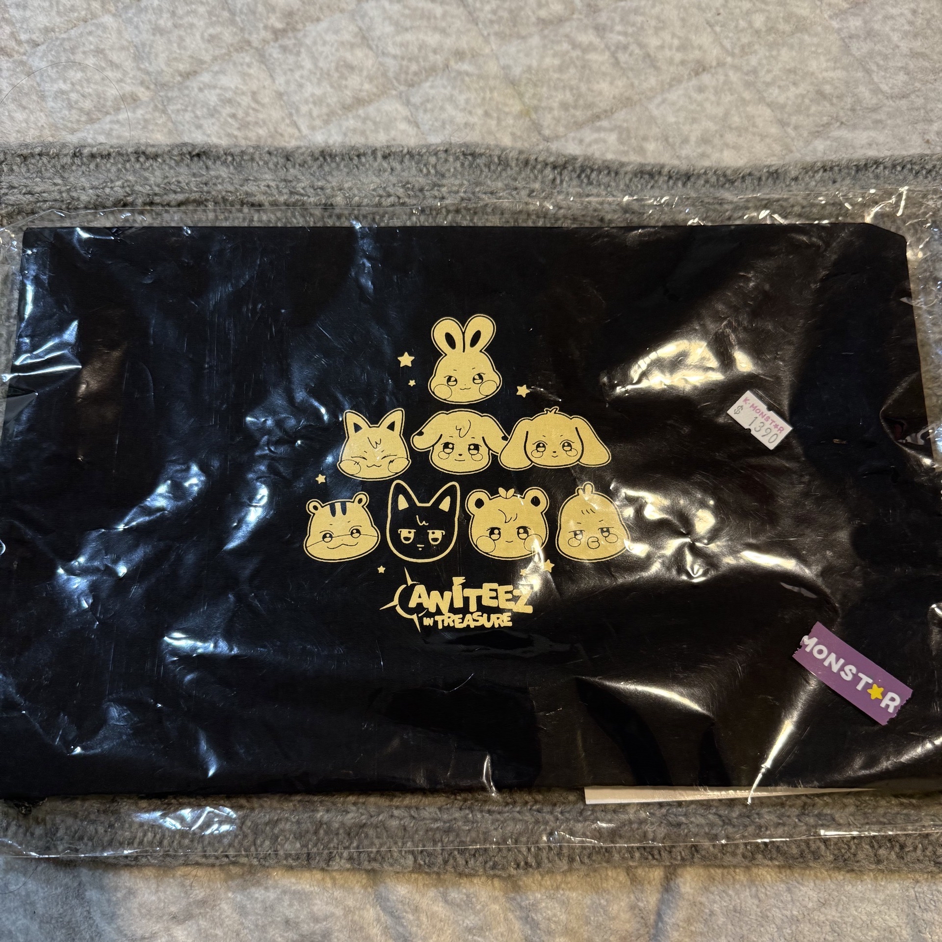 ATEEZ✨ANITEEZ小動物帆布袋