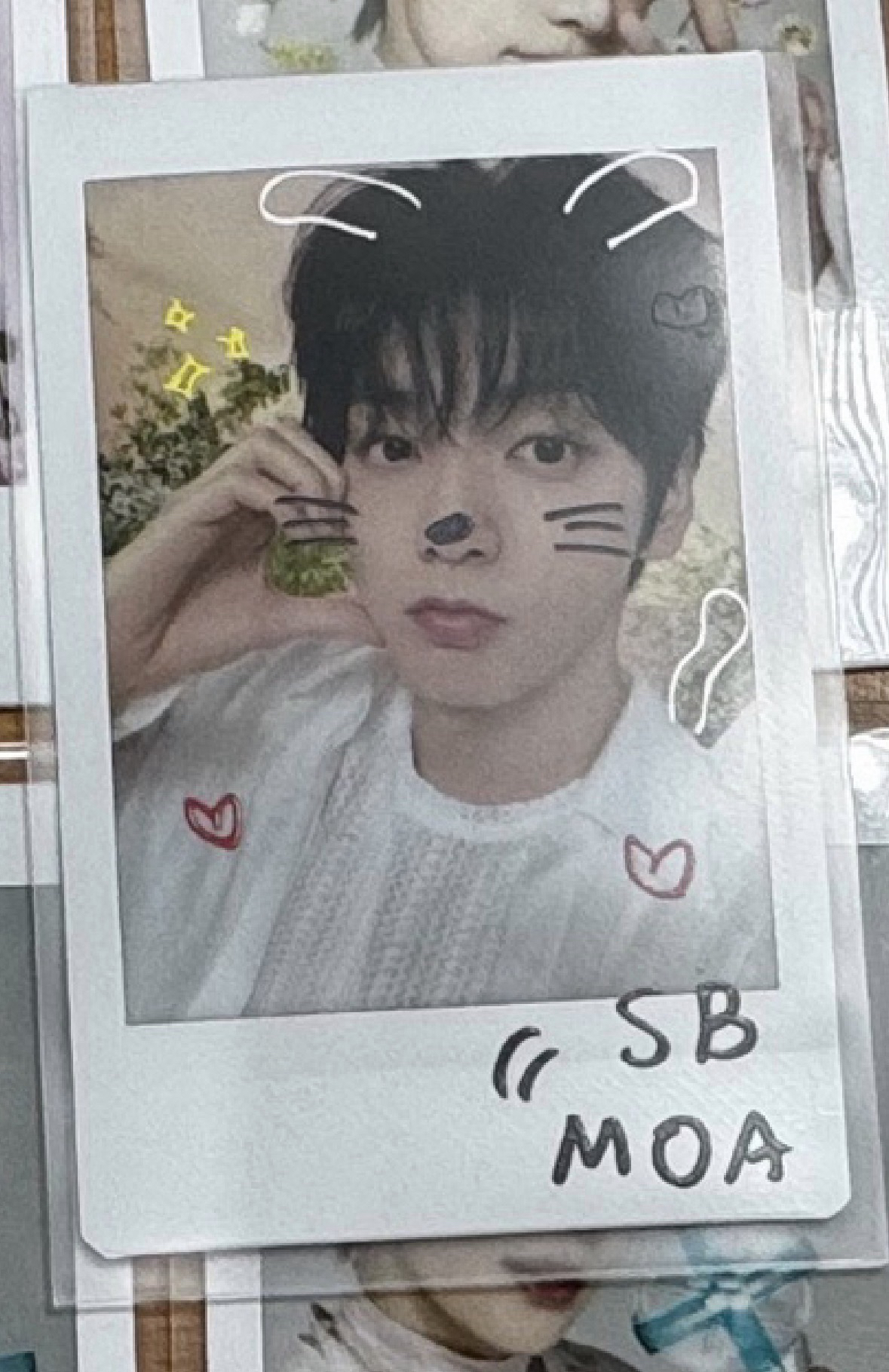 TXT 秀彬 日巡拍立得 塗鴉版