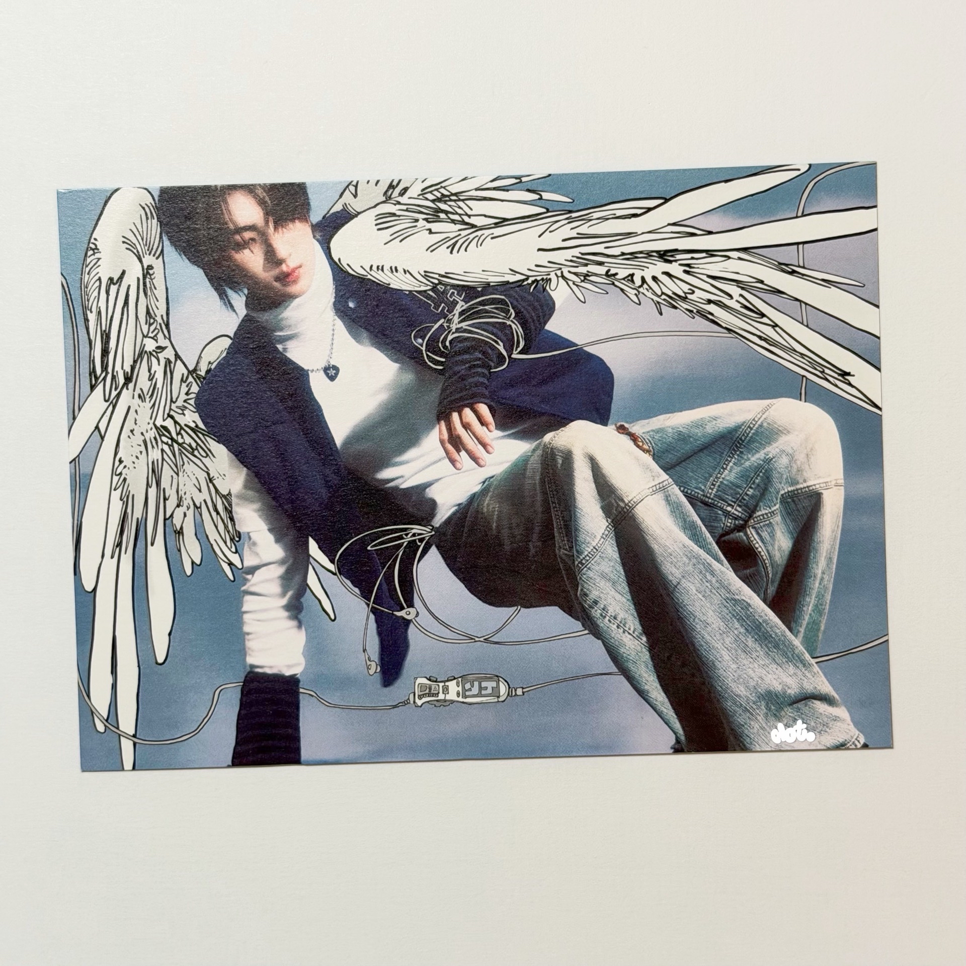 🐶 明信片 灰/藍版