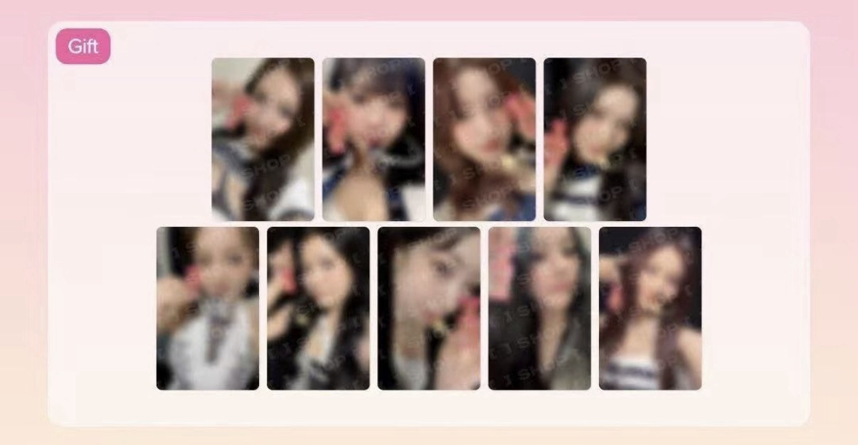 TWICE&暴力熊聯名-吊飾小卡（預購）