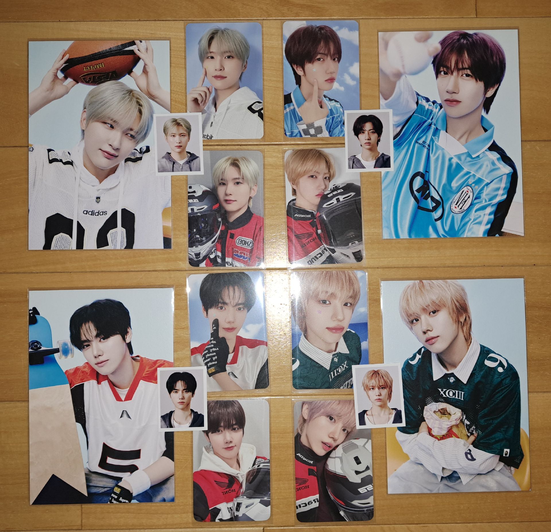 四帥的年曆set與賽車卡