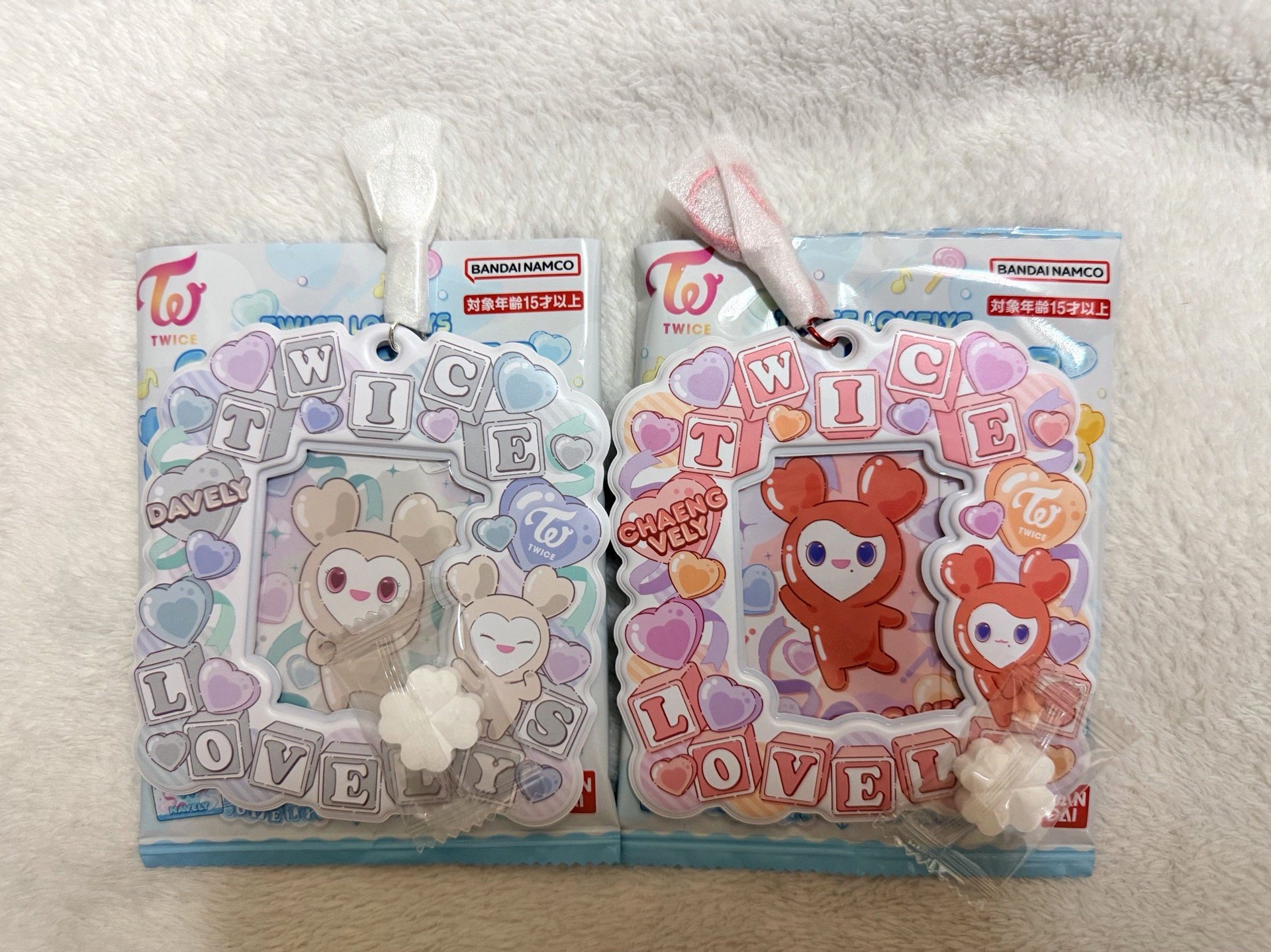 TWICE LOVELYS 萬代卡套