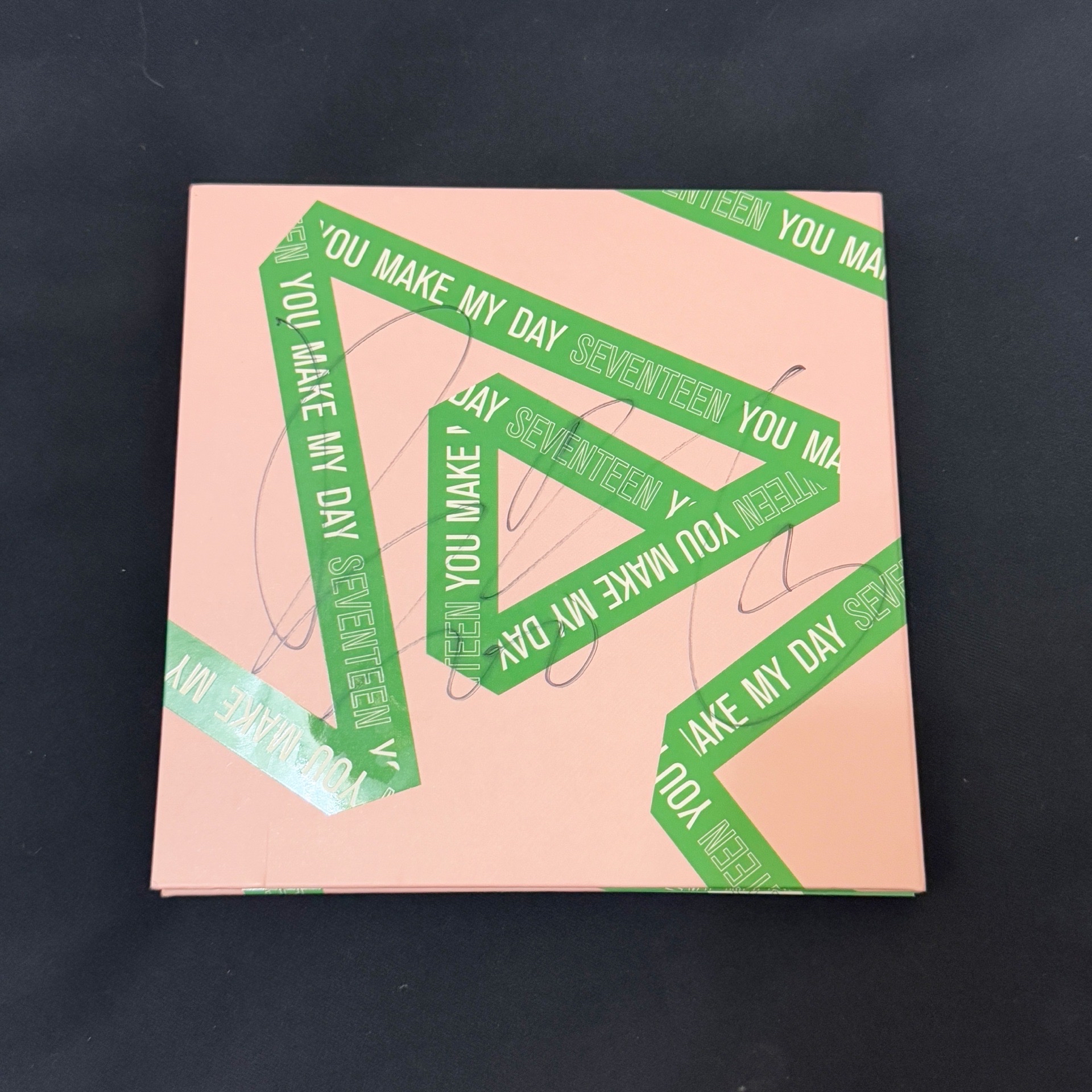 Seventeen 迷你五輯 迷五 MINI5 YOU MAKE MY DAY 夫勝寛 簽名專輯