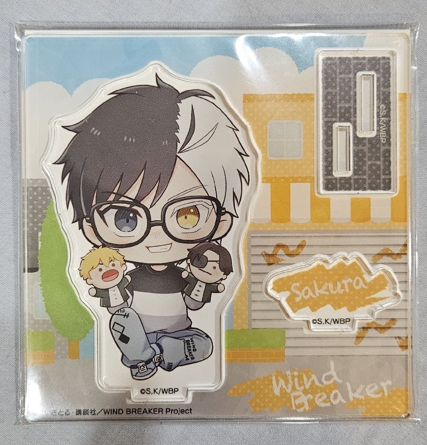 櫻遙眼鏡Q版立牌