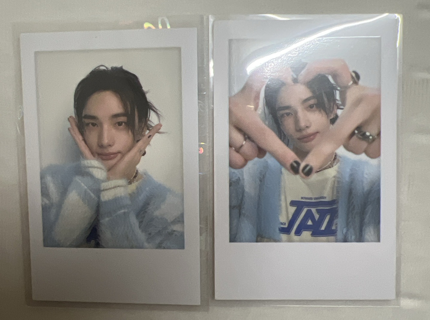 五期飯咪鐵盒拍立得兩張一組