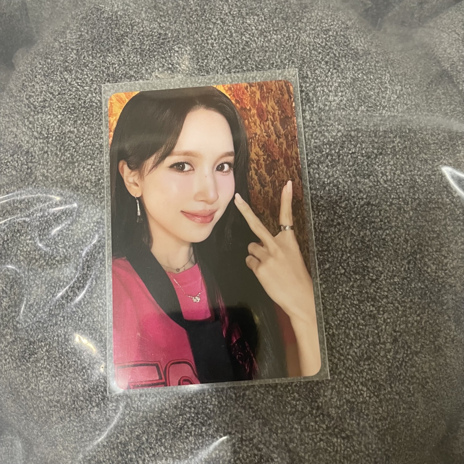 MINA個人盤小卡 長髮1