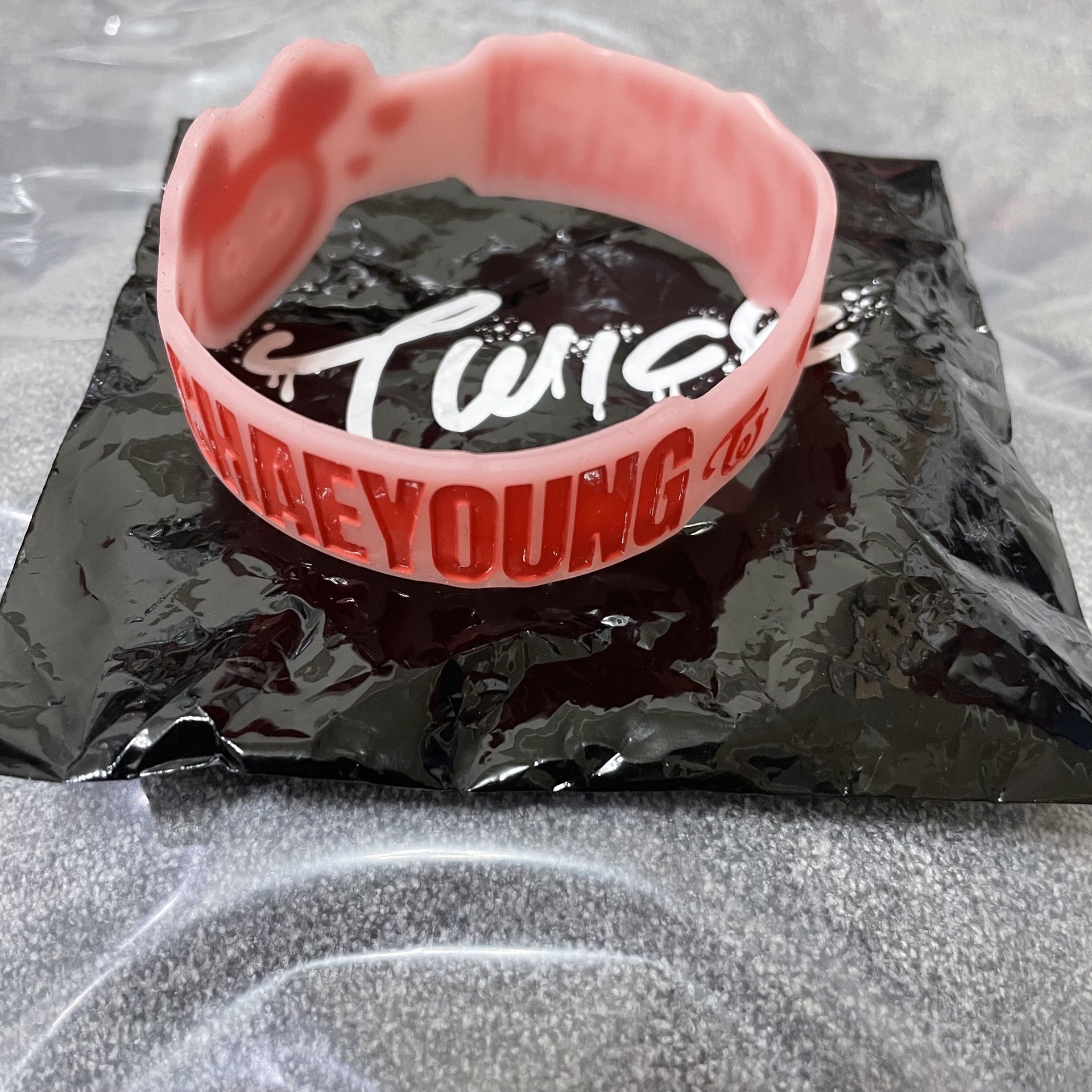 全新彩瑛夜光矽膠手環