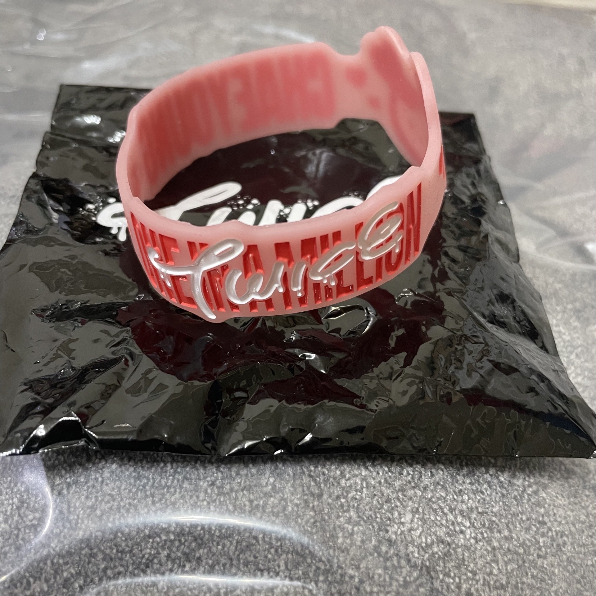 全新彩瑛夜光矽膠手環