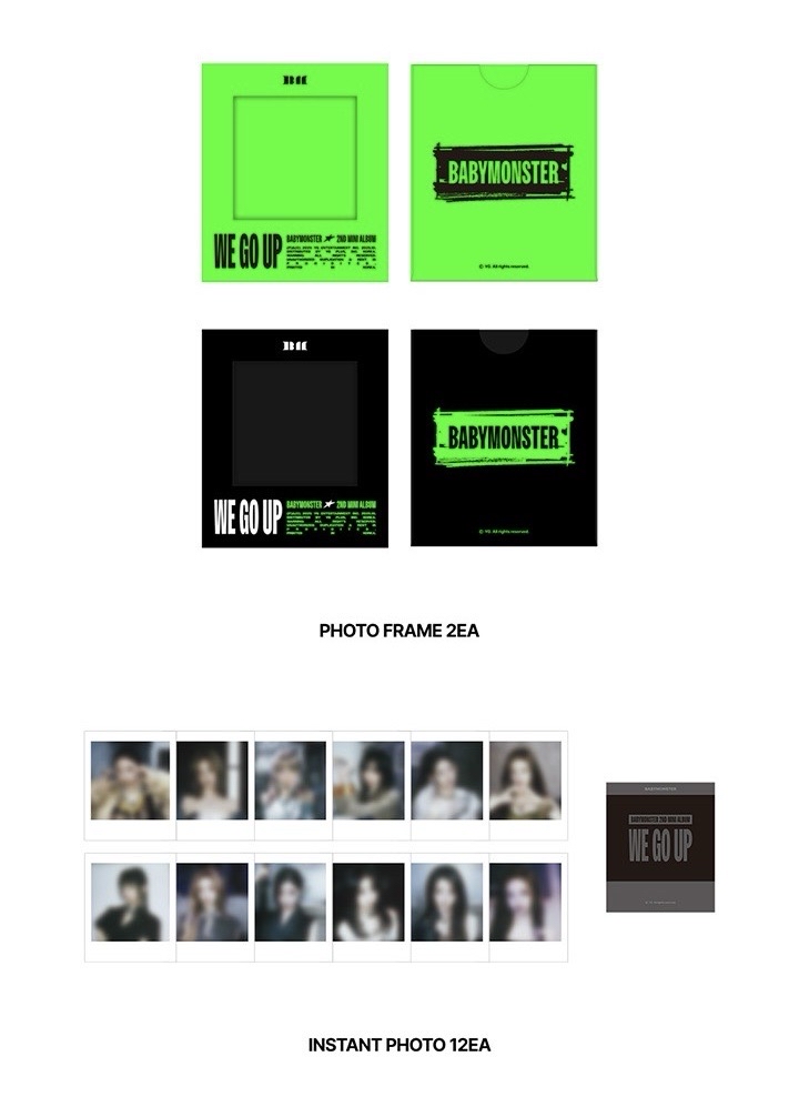 [WE GO UP] 韓國周邊 拍立得組