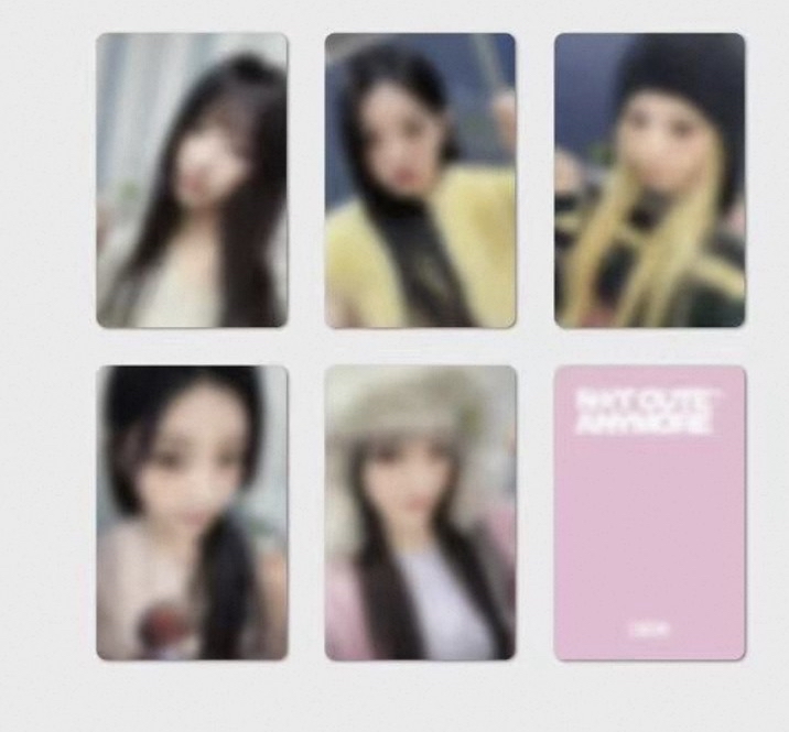 非現貨 illit yzy 4.0 幸運卡 -minju、wonhee、iroha、moka、yunah