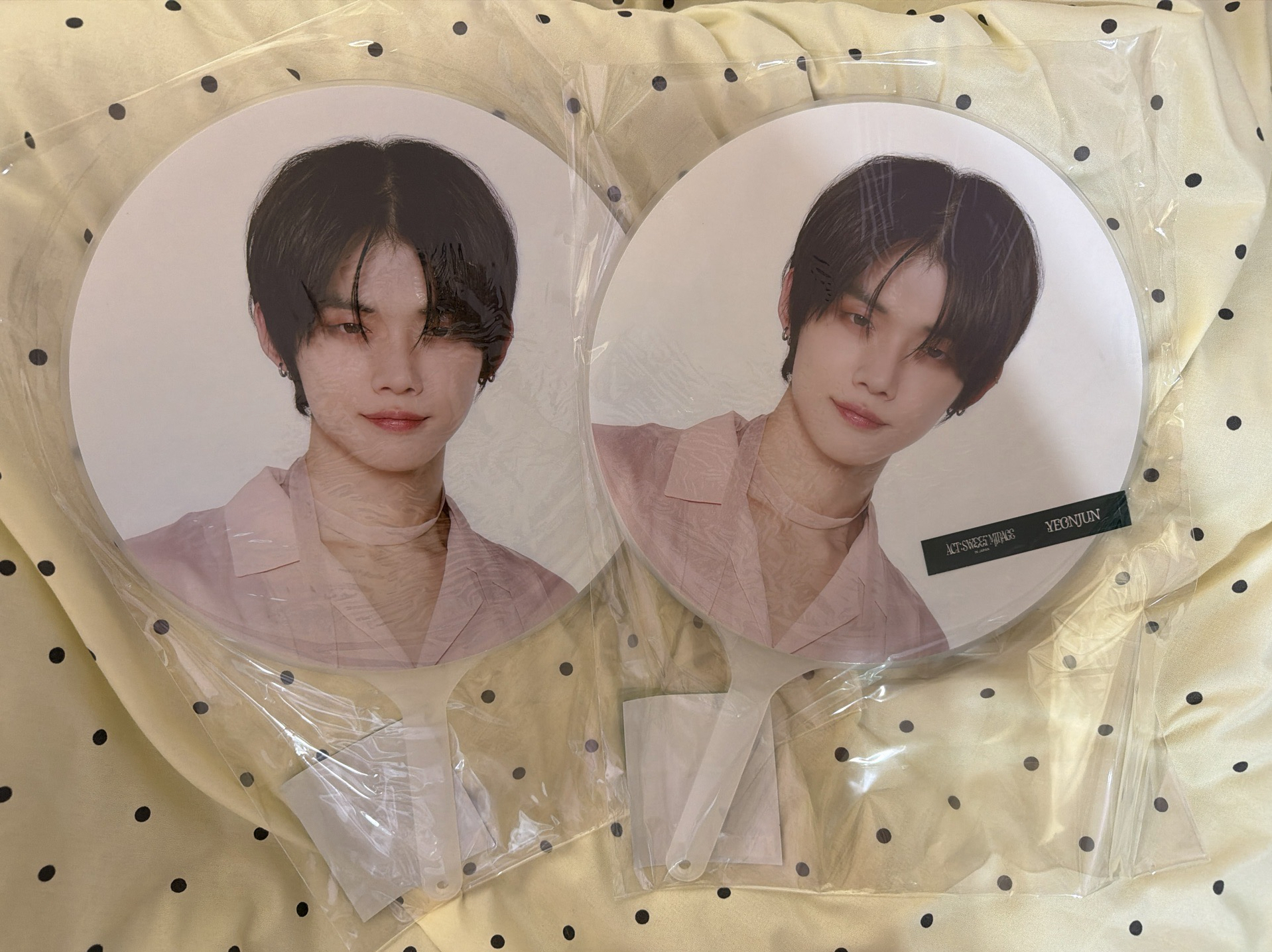 崔然竣 二巡王扇 全新未拆