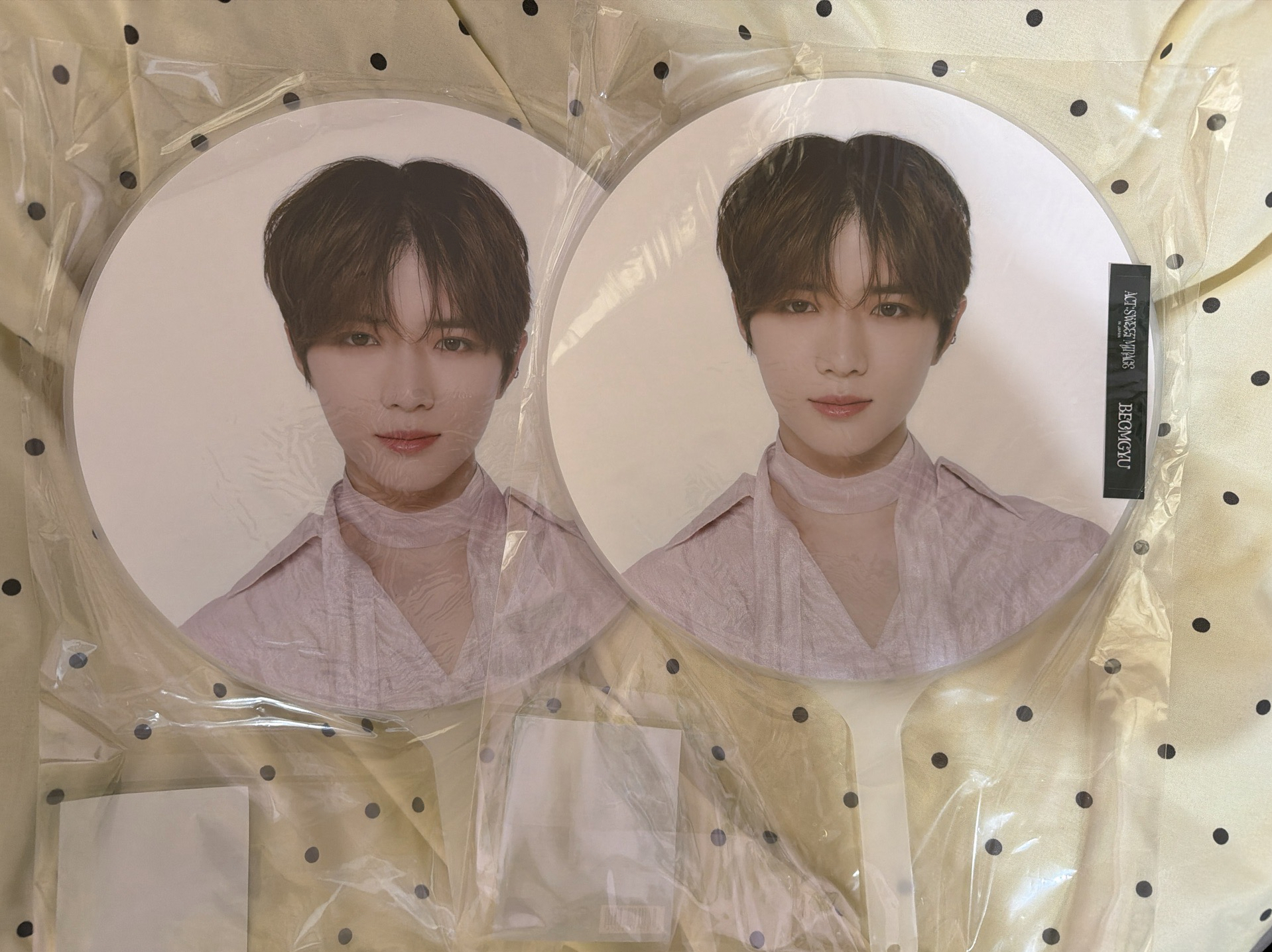 崔杋圭 二巡王扇 全新未拆