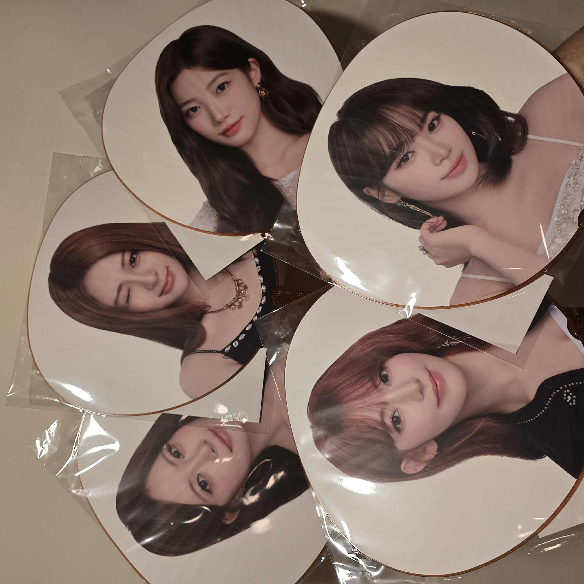 🔵lesserafim easy crazy hot 東蛋安可 大王扇