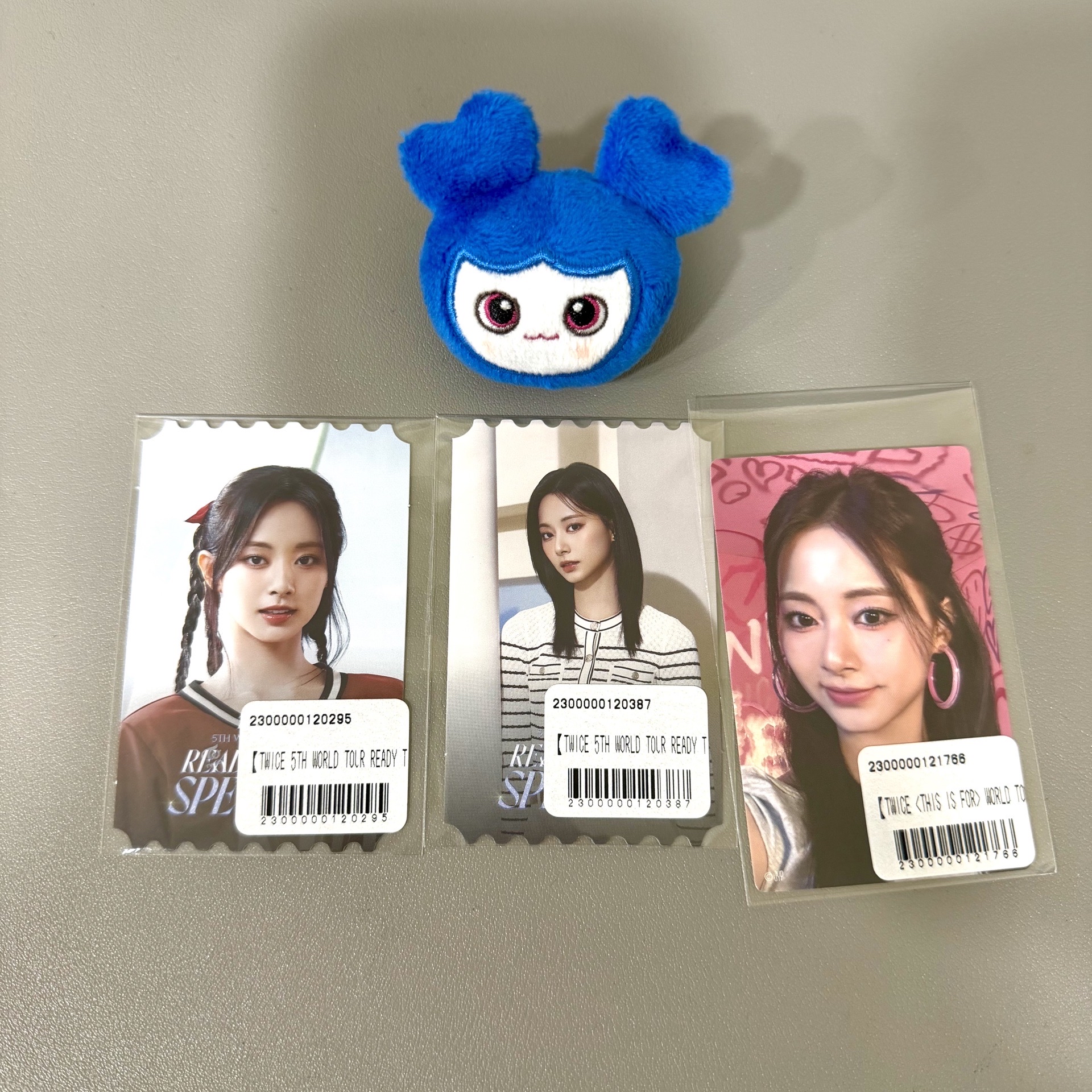 TWICE 子瑜戒指小盤