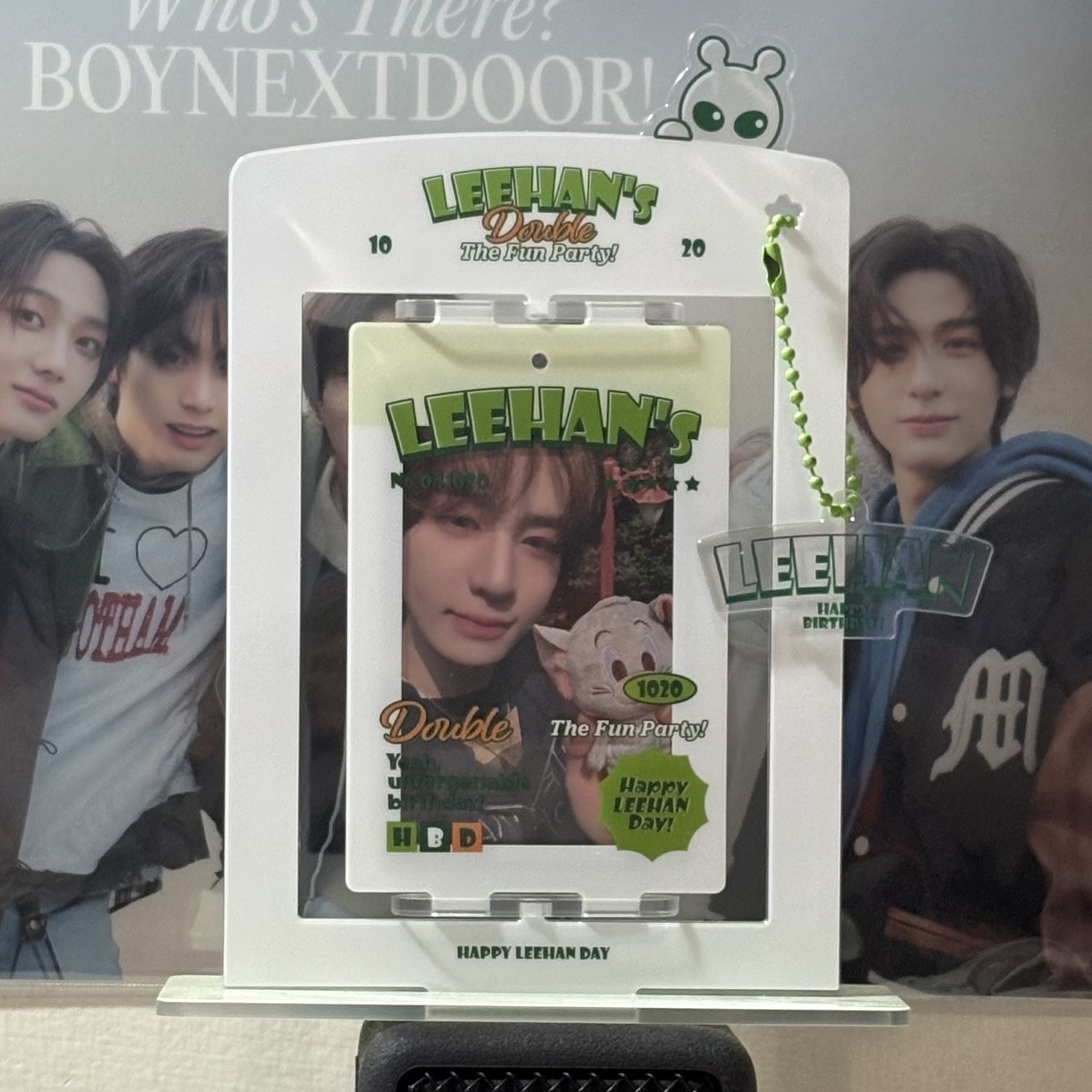 2025生日禮｜Leehan 生日旋轉立牌（全新僅拆檢）