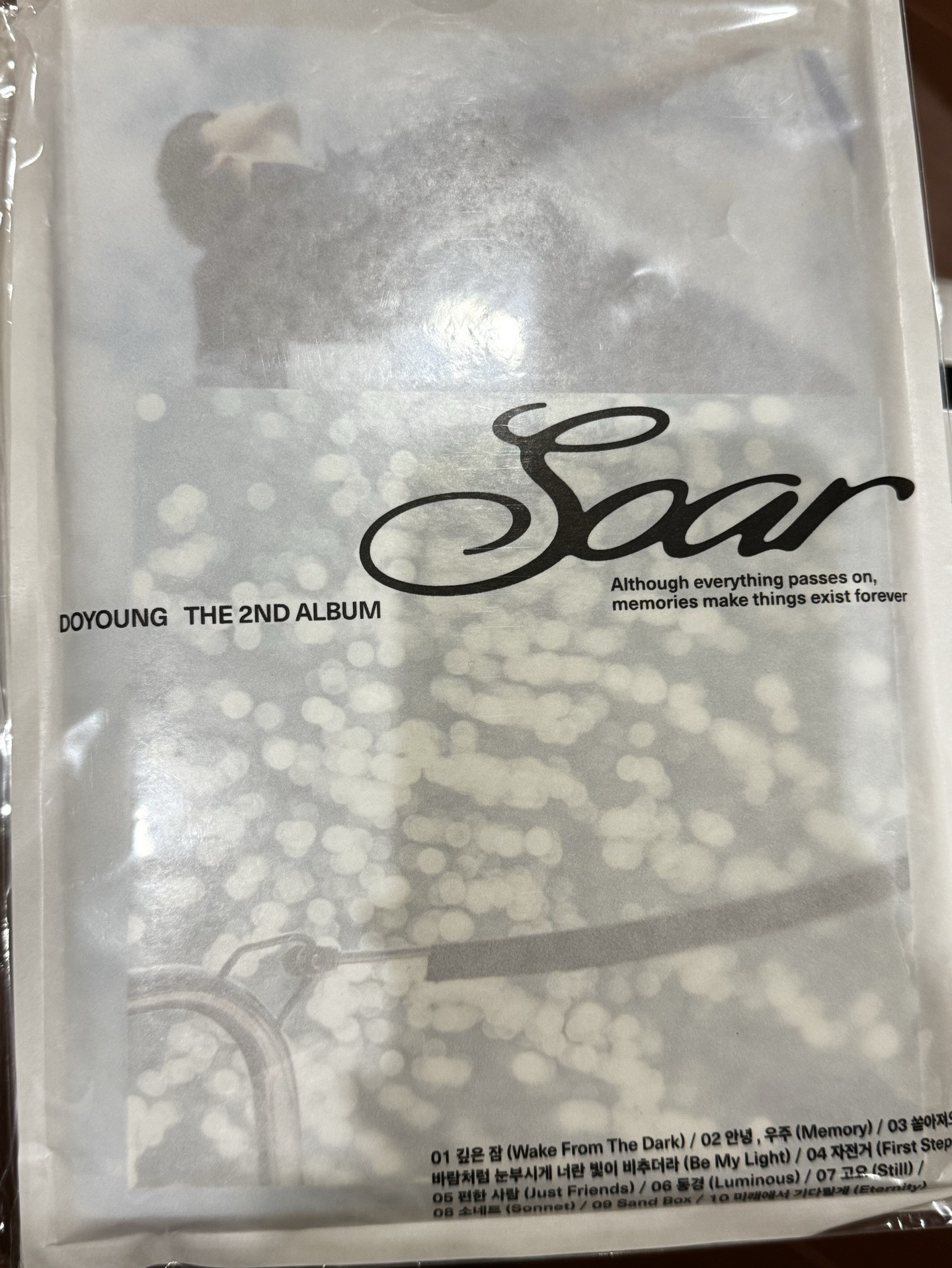 Soar 專輯 be my light 未拆專