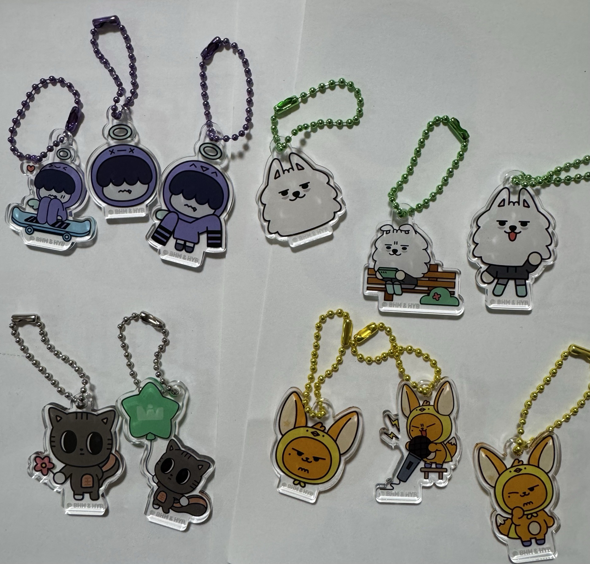 ppulbatu 角巴兔壓克力吊飾